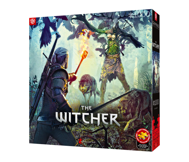 Merch Gaming Puzzle: The Witcher (Wiedźmin) Leshen, 1000 elementów - 1581094 - zdjęcie 2